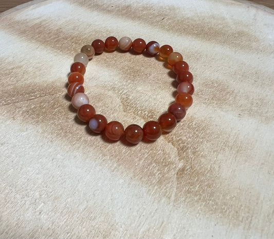 BRACCIALE AGATA ROSSA